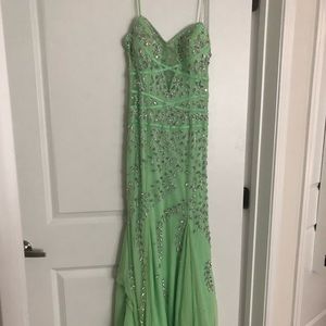 cache prom dress! like new! only worn once